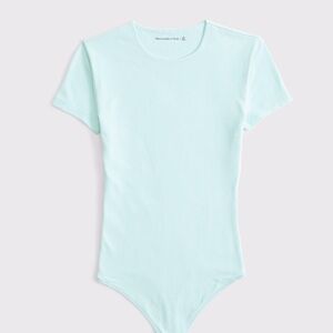 NWT Women’s Abercrombie & Fitch Short Sleeve Cotton Bodysuit - sz M